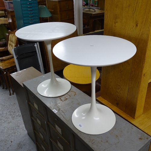 2094 - A pair of Arkana tulip occasional tables