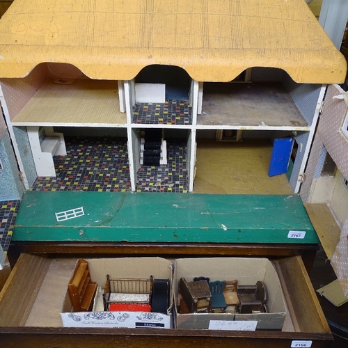 Princess Elizabeth Playing Outside Her Dolls House Drawing by