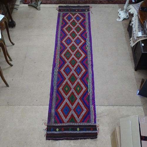 1934 - A Mamainer Kilim runner, 300cm x 70cm