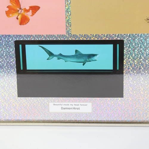 47 - Damien Hirst, printed multiple image collage, 