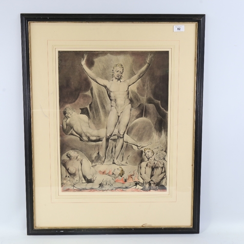 82 - William Blake, lithograph, Classical composition, signed in the plate, image 20