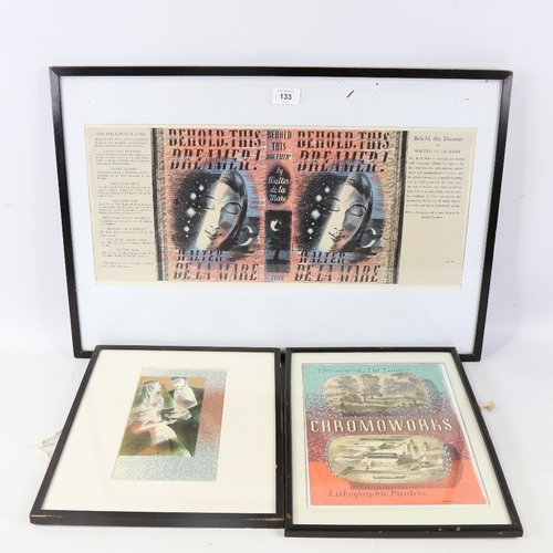 133 - Barnett Freedman, archive proof book dust jacket, 9