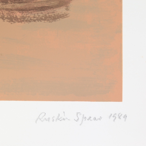 183 - Ruskin Spear (1911 - 1990), colour screen print, At The Circus, signed in pencil, dated 1989, no. 52... 