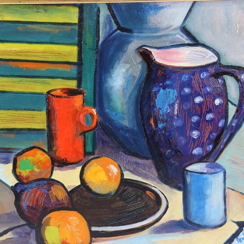 191 - Ian Simpson (1933 - 2011), oil on board, still life, signed and dated, 13.5