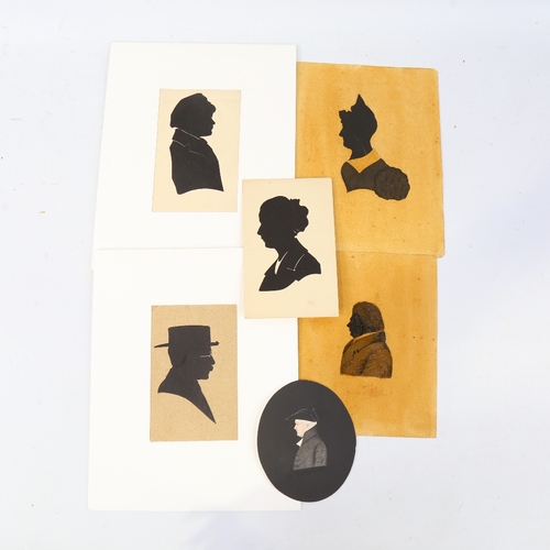 248 - Collection of 19th and early 20th century silhouettes