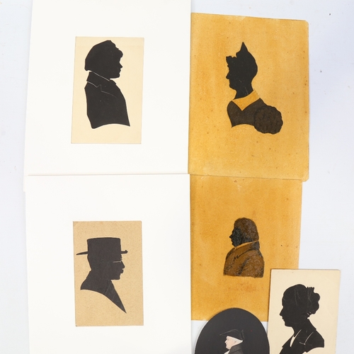 248 - Collection of 19th and early 20th century silhouettes