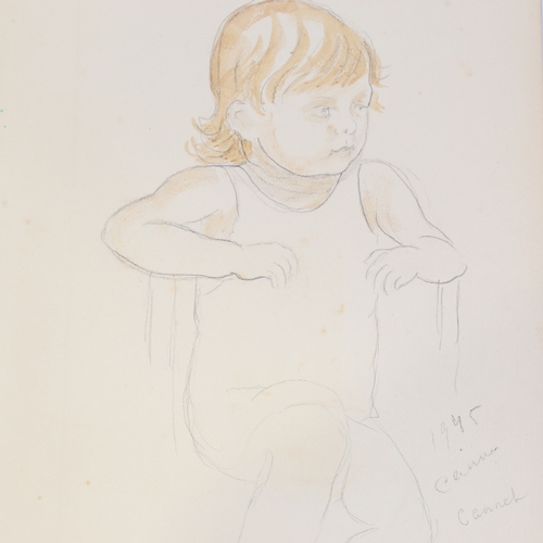 251 - Marevna (Marie Varobieff) (1892 - 1984), a 1940s sketchbook, mainly drawings of her children