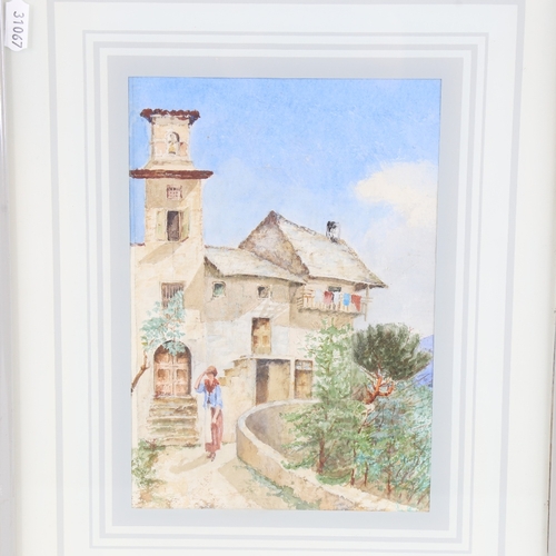 281 - 3 various late 19th/early 20th century watercolours, framed (3)