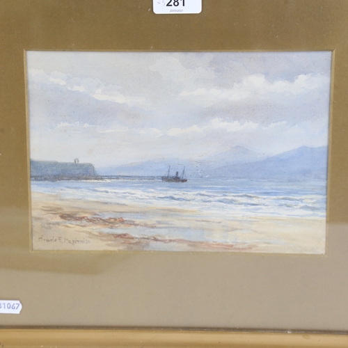 281 - 3 various late 19th/early 20th century watercolours, framed (3)