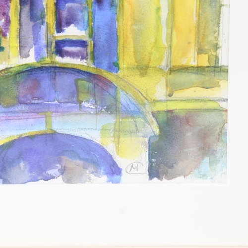 351 - Maureen Connett, watercolour, Opus Theatre Hastings, 10