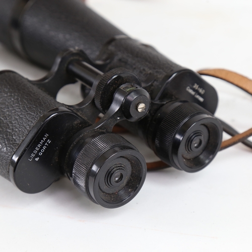 24 - A pair of Lieberman & Gortz 35x60 binoculars, cased