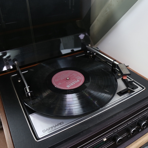 7 - HACKER - a Vintage Centurion music centre record player, with Garrard SP25 MK IV turntable, and a pa... 