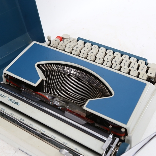 505 - An Imperial Litton Retro portable typewriter