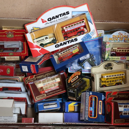 517 - A quantity of various Vintage transport vehicles, toy cars, aircraft etc, including Matchbox, Models... 