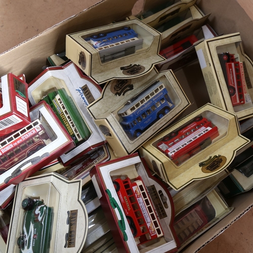 522 - A quantity of various Vintage toy transport vehicles, including Days Gone, Lledo etc, all boxed (box... 