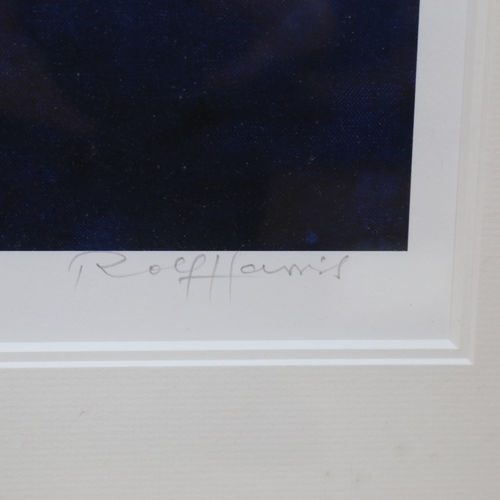 1061 - Rolf Harris, colour print, Into The Deep, signed and numbered in pencil, framed, overall frame dimen... 