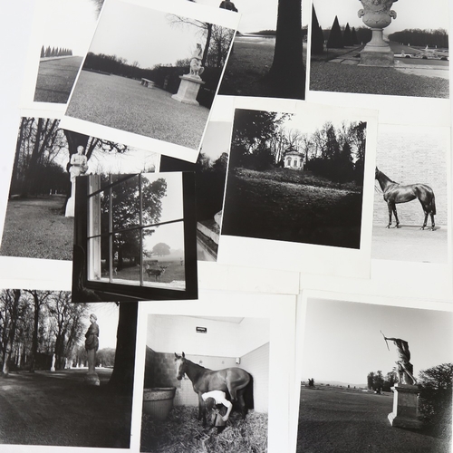 2107 - DERRY MOORE, a collection of photographs for book on stately home gardens, 25.5cm x 30.5cm (12)