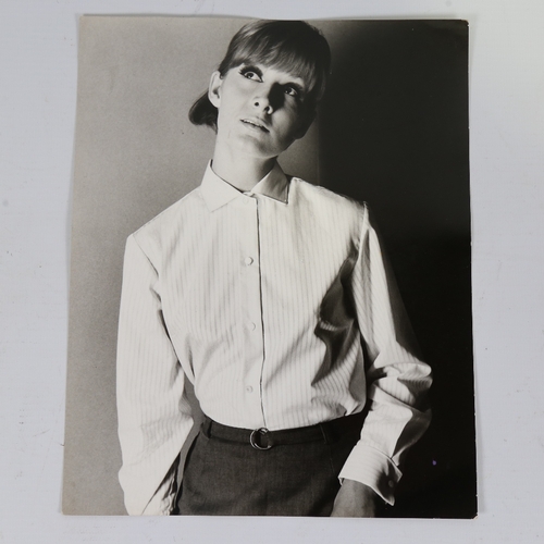 2125 - VIC SINGH, 1960s' fashion photograph, studio stamp to reverse, 19.5cm x 24.5cm