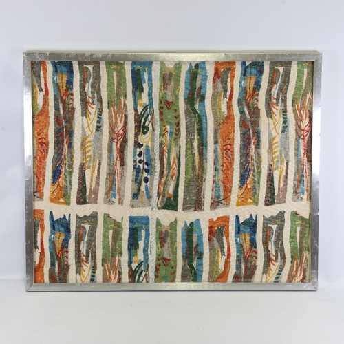 2137 - JOHN PIPER, a framed section of original 1960 