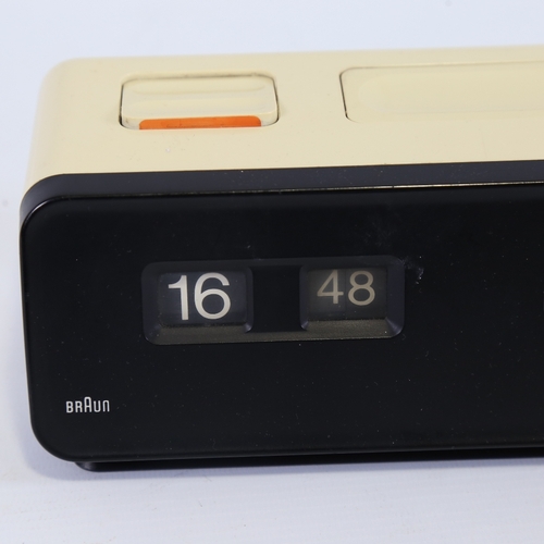 2145 - DIETER RAMS & FRIEDRICH LUBS, a Braun AG5914 Phase 1 electric alarm clock, makers label to underside