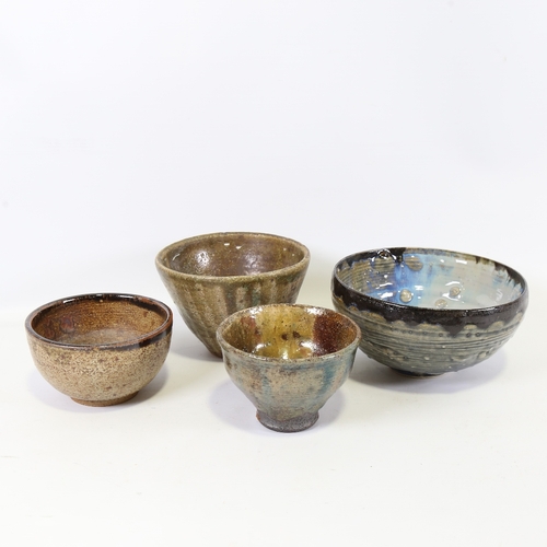 2155 - SUSIE COUSINS, studio pottery bowl and 3 others