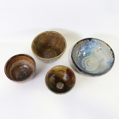 2155 - SUSIE COUSINS, studio pottery bowl and 3 others