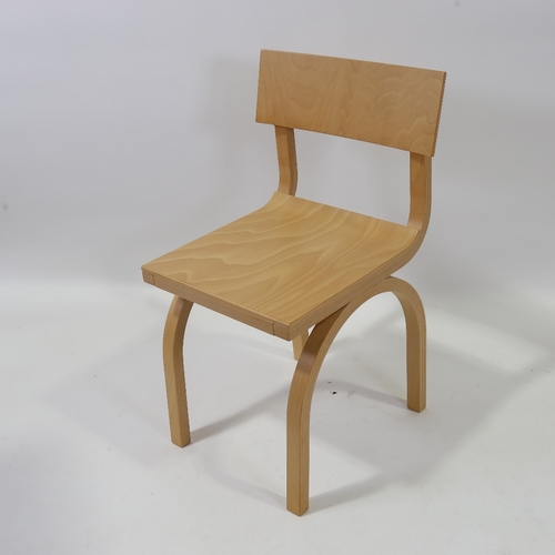 2165 - KONSTANTIN GRCIC for Montina, Italy, a Cramer laminated bentwood chair 1995, height 60cm