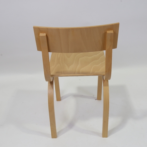 2165 - KONSTANTIN GRCIC for Montina, Italy, a Cramer laminated bentwood chair 1995, height 60cm