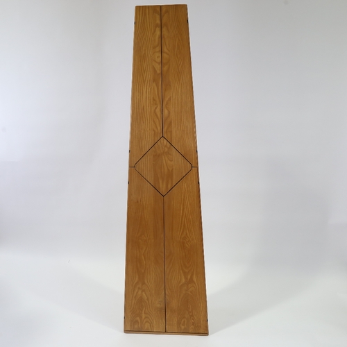 2023 - JEREMY BROUN, a pyramid cabinet without handles, designed and made by Jeremy K Broun with maker’s ma... 