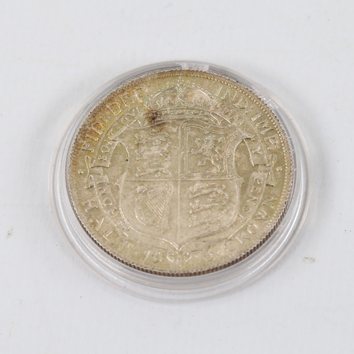 212 - A George V 1915 Florin and two Half Crowns 1916/17