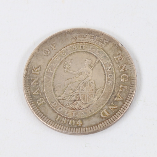 221 - A George III 1804 dollar coin