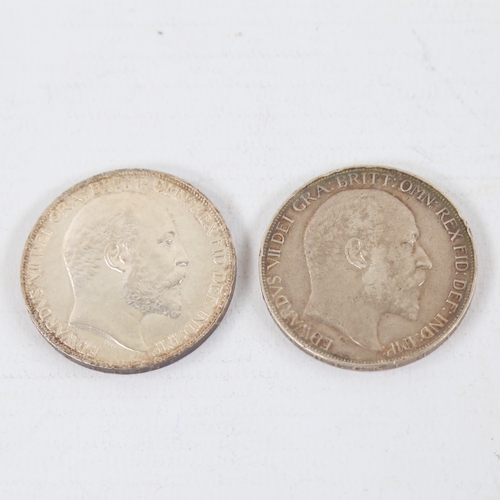 234 - 2 Edward VII 1902 Crown coins