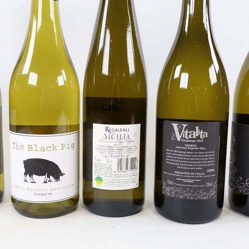 67 - 6 mixed white wines.