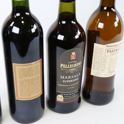 68 - 4 bottles of wine and fortified wine, 2 red Bordeaux, Chateau Pitray 1995, Chateau Larose-Trintaudon... 