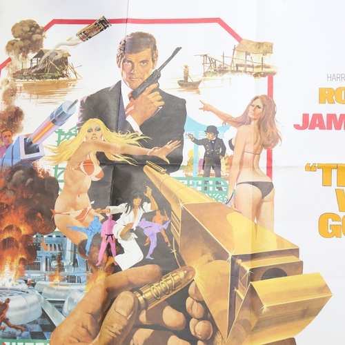 74 - Film poster - James Bond - The Man With The Golden Gun (UA 1974) British Quad, 30