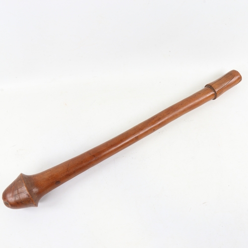 426 - A Tribal hardwood club, length 56cm