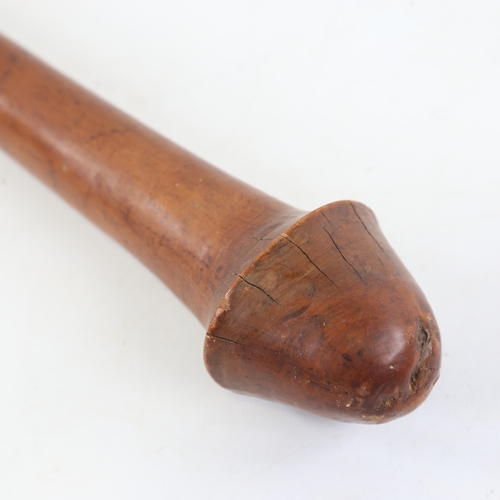 426 - A Tribal hardwood club, length 56cm