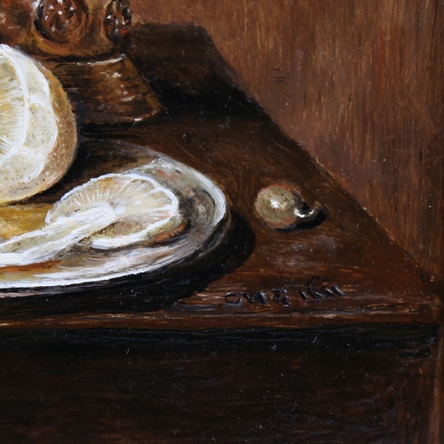 2215 - Chris Watson, still life with mobile phone, oil on wood panel, provenance: Panter & Hall London, ima... 