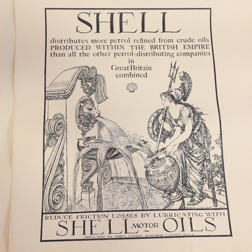 2267 - 2 original Shell advertising posters, circa 1920s, image 21