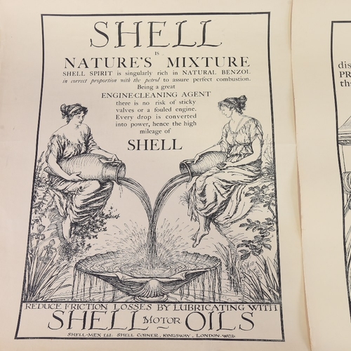 2267 - 2 original Shell advertising posters, circa 1920s, image 21