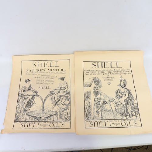 2267 - 2 original Shell advertising posters, circa 1920s, image 21