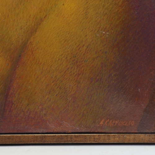 2275 - Antonella Cappuccio, L'Ermafrodito, oil on canvas, inscribed verso with date 1995, 27.5