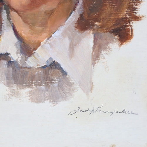 2322 - Judy Pennefather, portrait of a woman, signed, 17