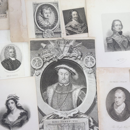 2361 - Royalty and dignitaries, group of 18th and 19th century prints