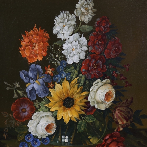 2377 - Wenzel Rudorfer (born 1935), still life flowers, oil on canvas, signed, 20