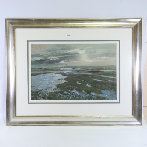 2380 - Errol Stephen Boyley (1918 - 2007), Wetlands, oil on board, signed, 19