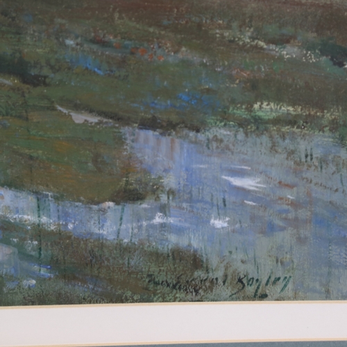 2380 - Errol Stephen Boyley (1918 - 2007), Wetlands, oil on board, signed, 19