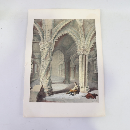 2435 - Samuel Swarbreck (1799 - 1863), Hojslyn Chapel, lithograph on paper, signed in the plate 1837, image... 