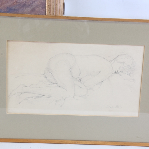 2461 - Eric Rolfe, reclining nude, oil on canvas, signed and dated '85, 18