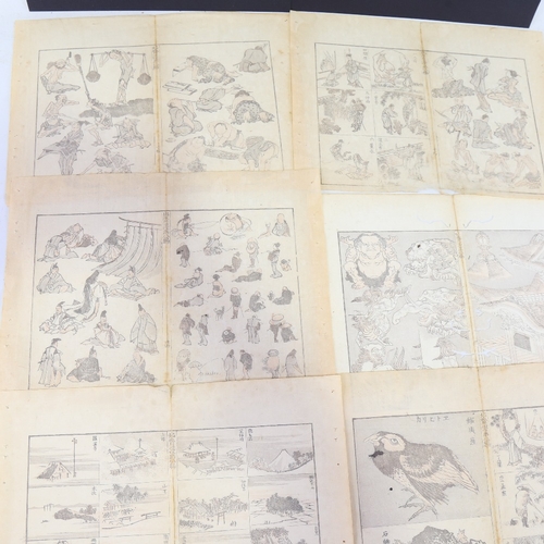 2472 - Hokusai, collection of Manga studies and other Japanese prints